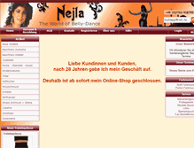 Tablet Screenshot of nejla.de